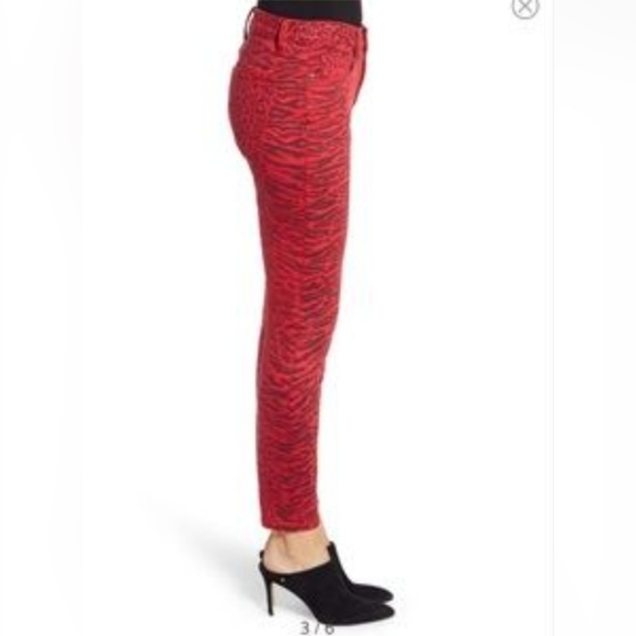 Current/Elliott Animal Print Jeans - Picture 3 of 11